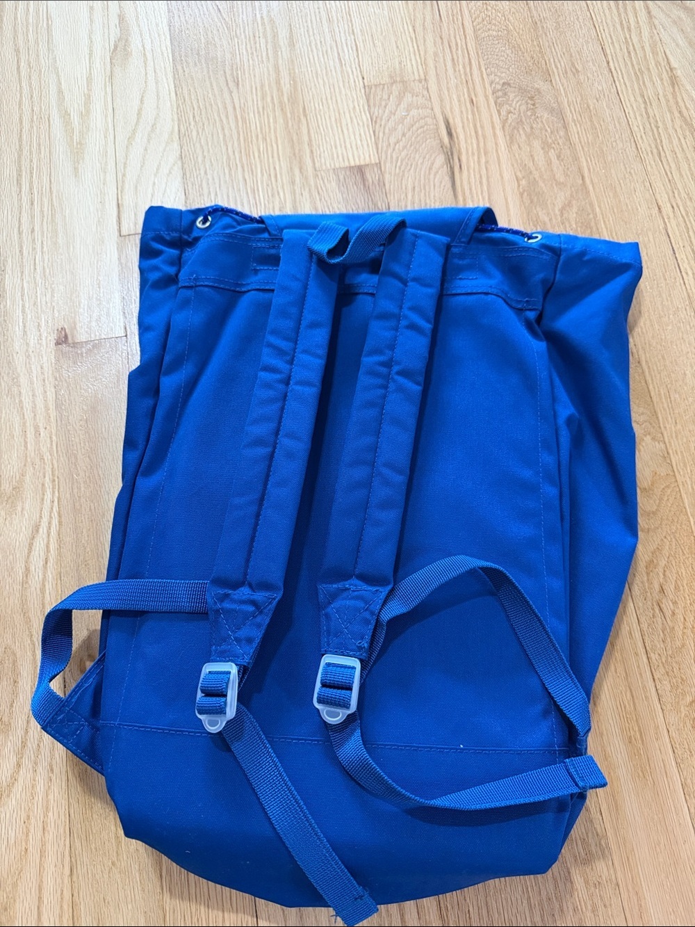 Baggu Blue Drawstring Backpack - Picture 2 of 8